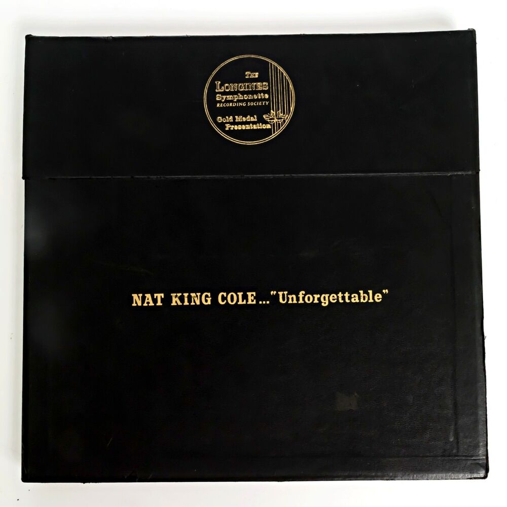 Nat King Cole Unforgettable: Longines Symphonette Society 6 LP Set
